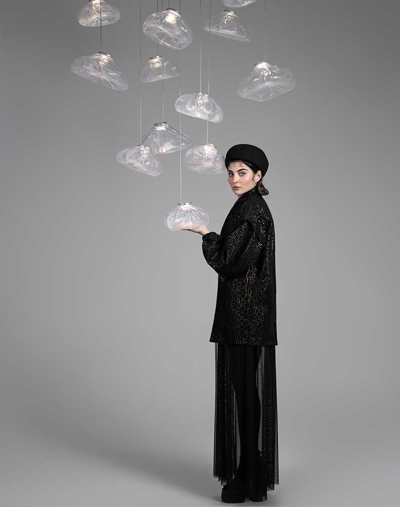لوستر مینیمال رز لوستر